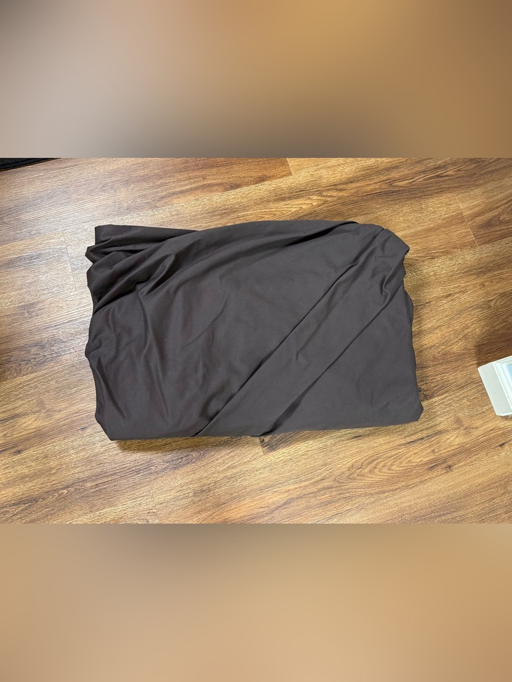 Brown futon cover